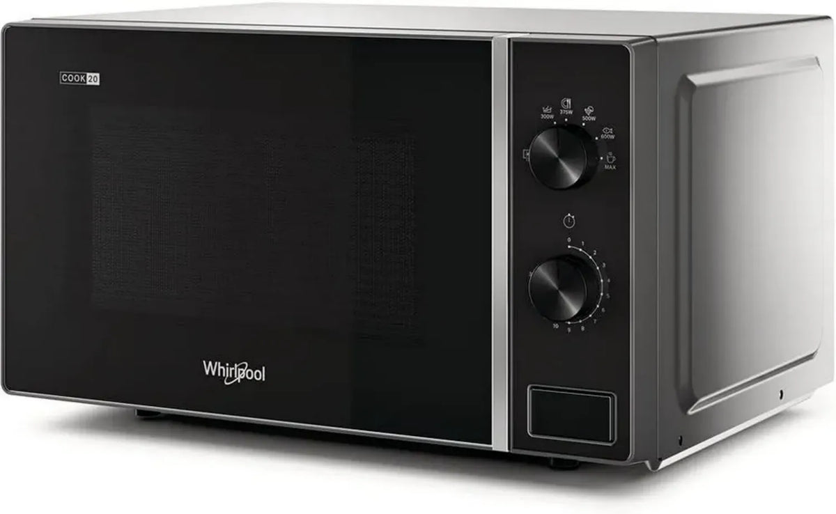Whirlpool MWP 101 SB Forno a Microonde 20L Argento Nero