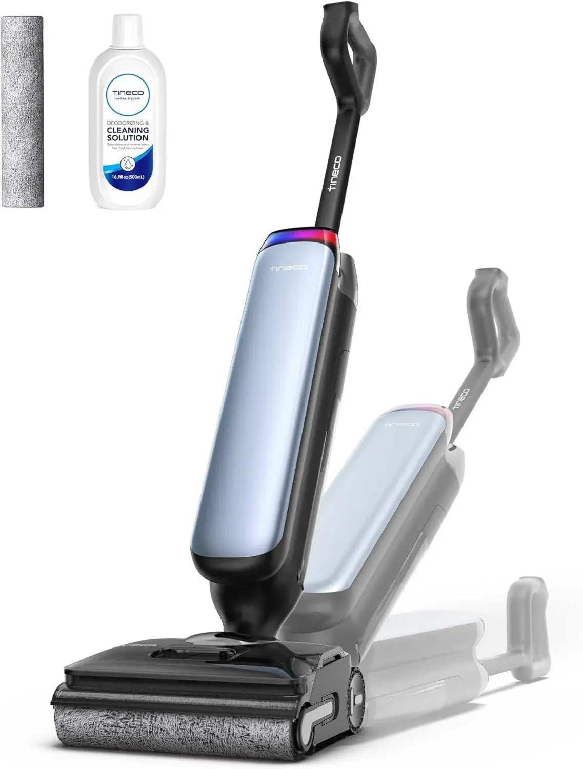 Tineco Floor One S9 Artist Aspirapolvere Lavapavimenti, 22 kPa, Guida Morbida 360°, Anti-Groviglio, Pulizia Automatica a 85°C, 50 Minuti di Autonomia