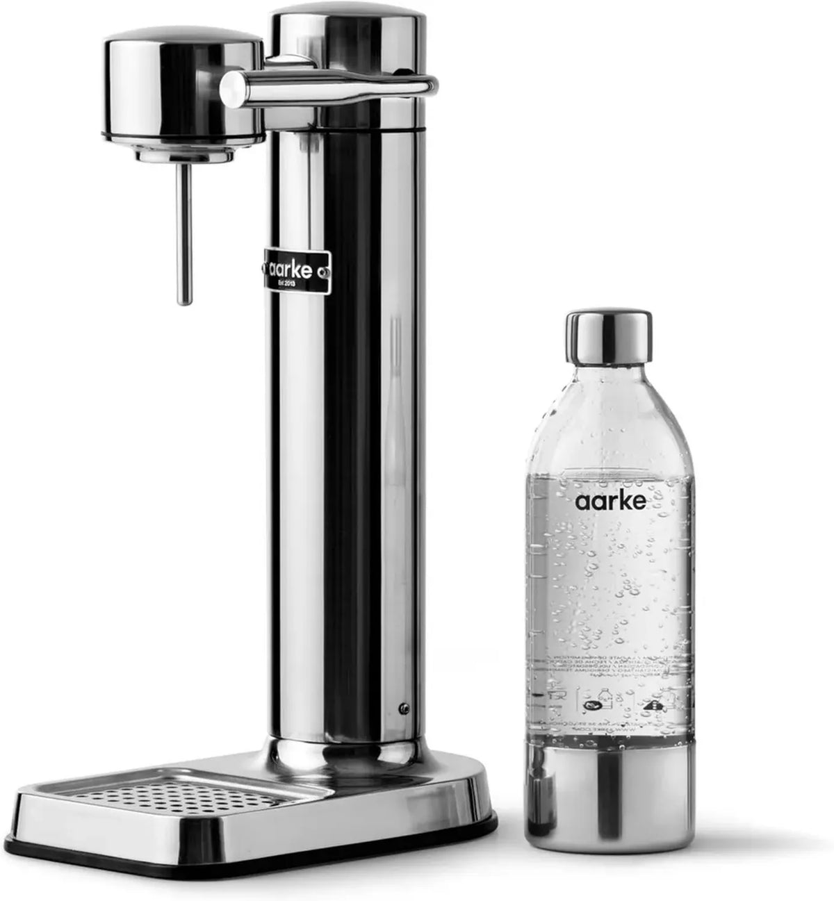 Aarke Carbonator 3 Macchina per Soda con Finitura in Acciaio Inox