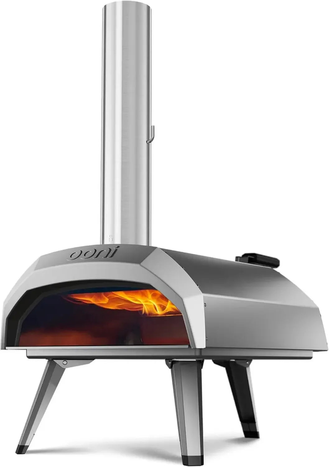 Forno per Pizza Ooni Karu 12 a Gas e Legna - Portatile e Ideale per Esterni - Raggiunge 500°C in 60 Secondi - Per Pizze Fino a 30 cm