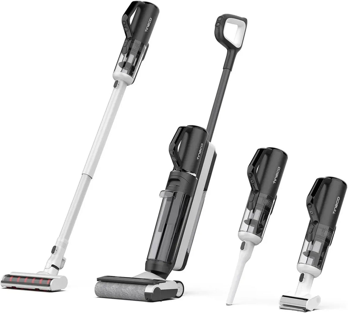 Kit 3-in-1 Tineco FLOOR ONE S5 Combo: Lavapavimenti e Aspirapolvere Intelligente