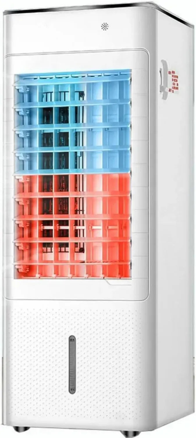 Climatizzatore Portatile 4 in 1 con Funzione Caldo Freddo, Ventilatore Notturno e Timer 12 Ore