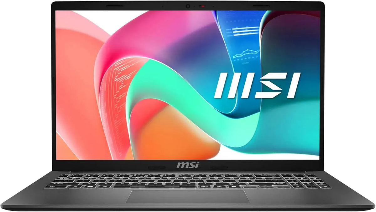 MSI Modern 15 F13MG, Notebook 15.6' Full HD, Intel i7-1355U, 16GB RAM, 512GB SSD, Wi-Fi 6E, FreeDOS, Grigio Platino