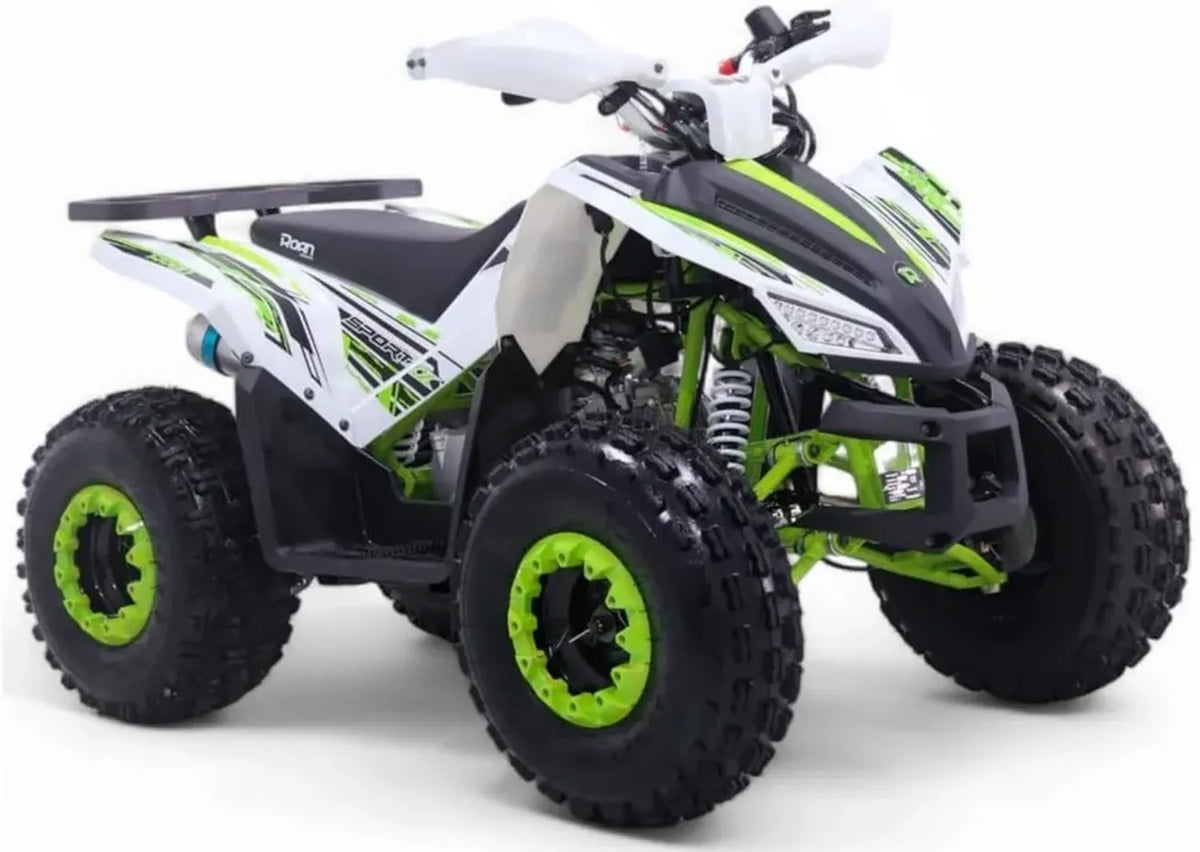 Quad ATV 125CC Roan Coyote Automatico Verde, Fino a 120 kg, Solo per Circuiti, Età 10+