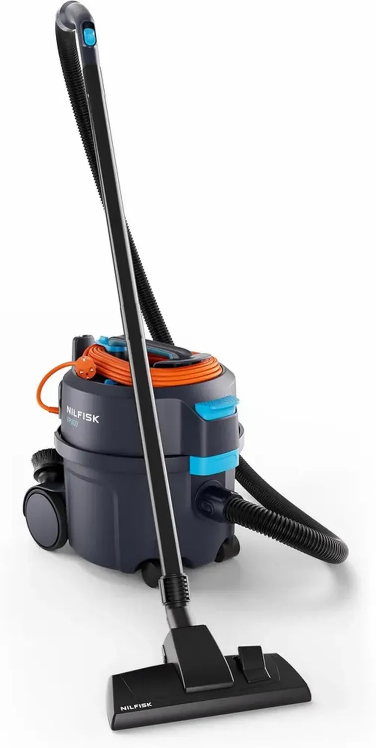 Aspirapolvere a secco NILFISK VP300 HEPA EC EU con accessori, colore blu scuro