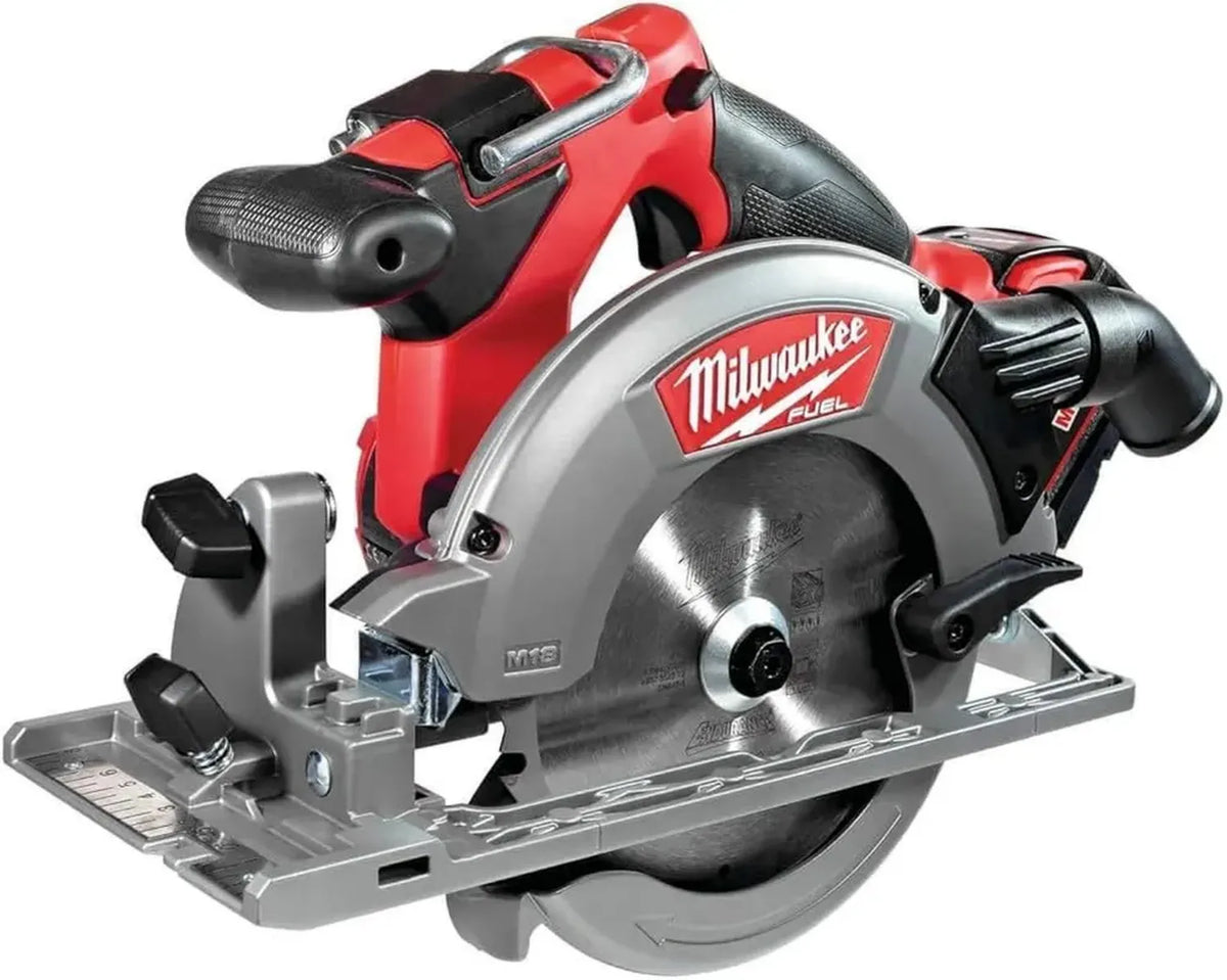 Sega Circolare Milwaukee M18 CCS55 18V, Corpo Solo, Rosso