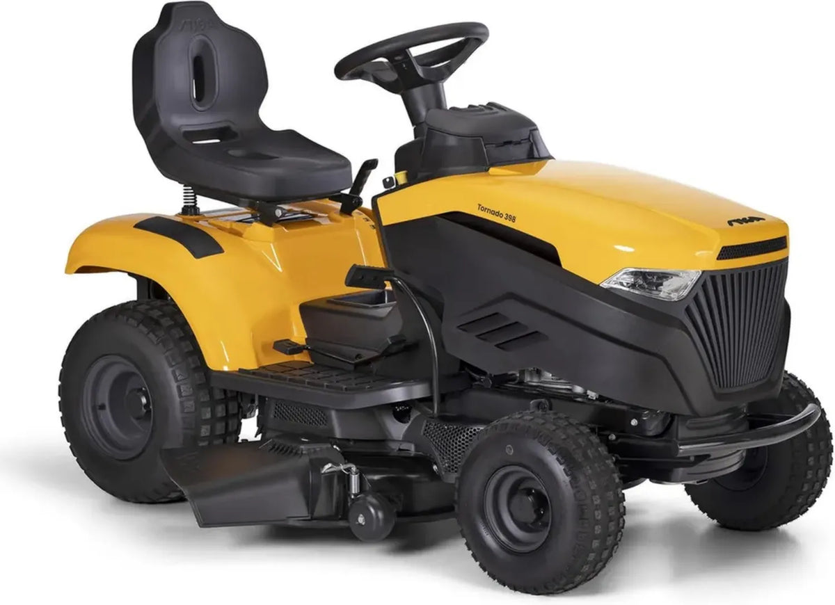Trattorino Rasaerba STIGA Tornado 398, 432 cc, Idrostatica, Ampiezza 98 cm, Mulching e Gancio Traino Inclusi