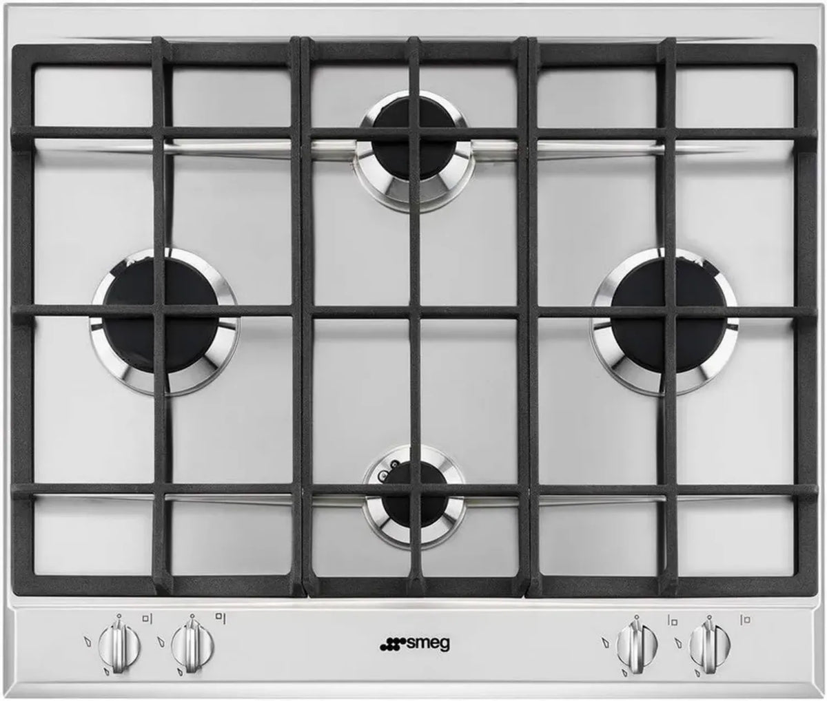 Piano cottura Smeg Incasso P260 X GH 60 cm Acciaio Inox