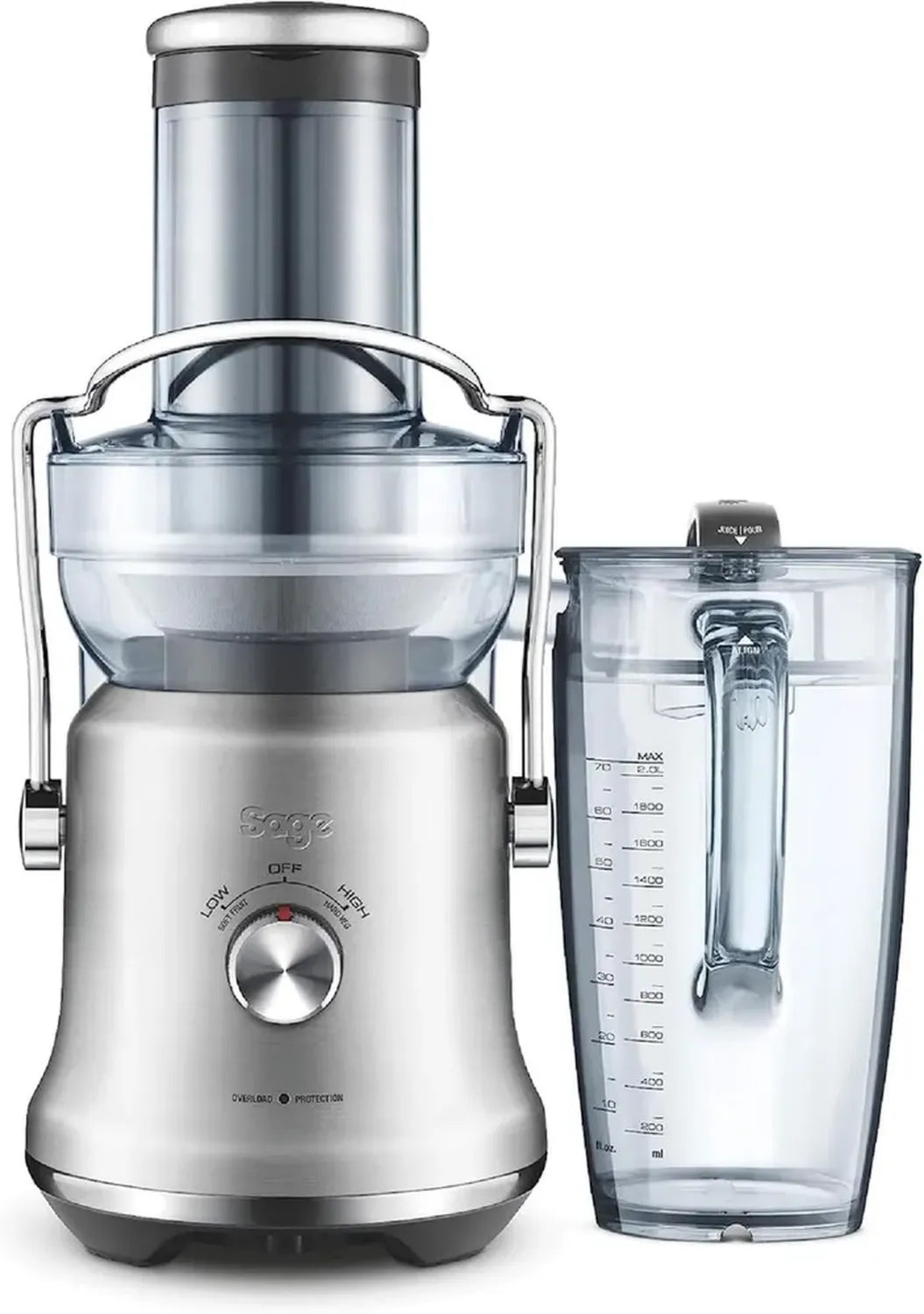 Centrifuga Nutri Juicer Cold Plus in Acciaio Inox di Sage