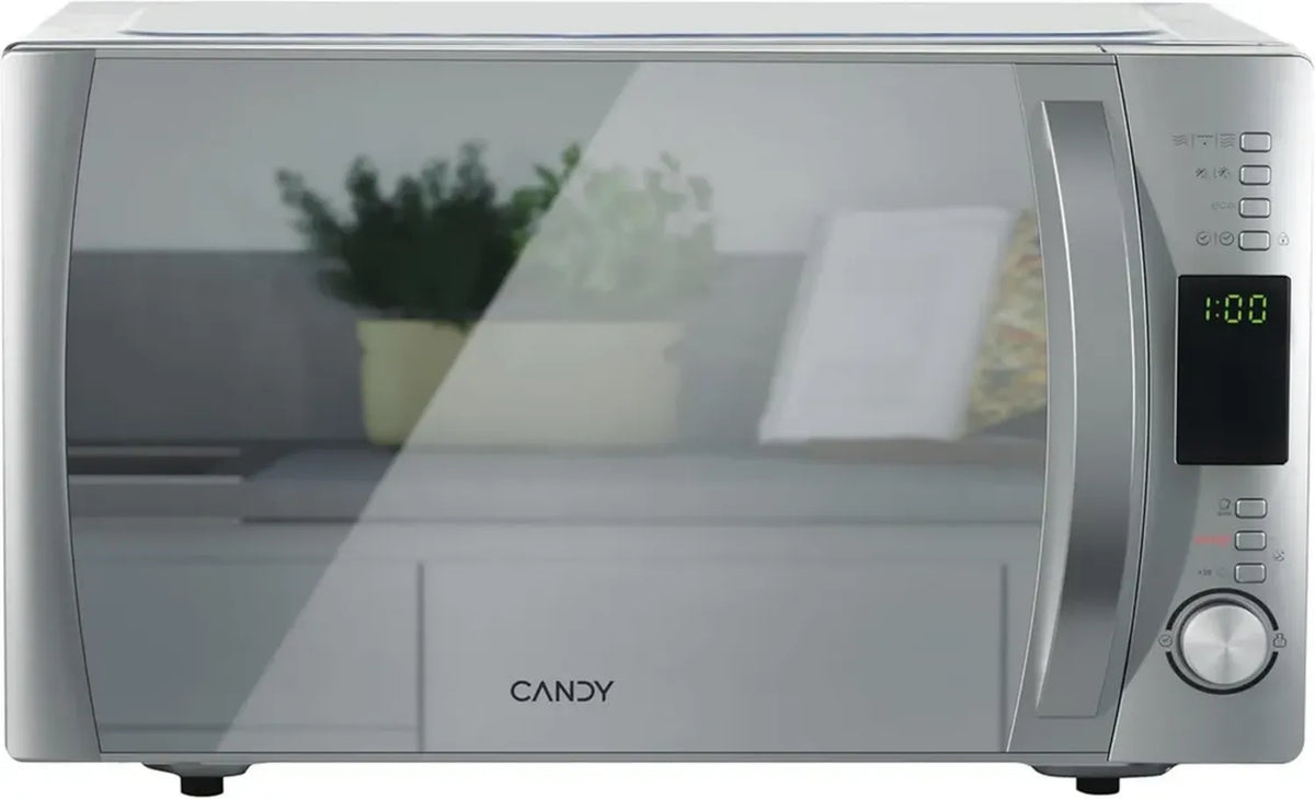 Forno a Microonde Canfo Naturals con Grill e App Cook-In, 25L, 1450W, Argento