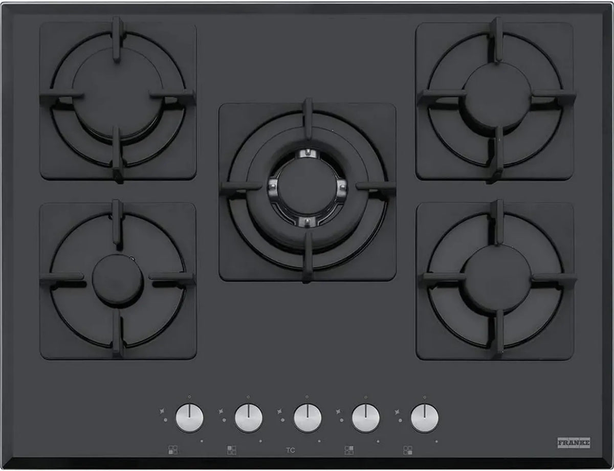 Piano Cottura a Gas Franke FHNS 705 4G TC BK C Nero