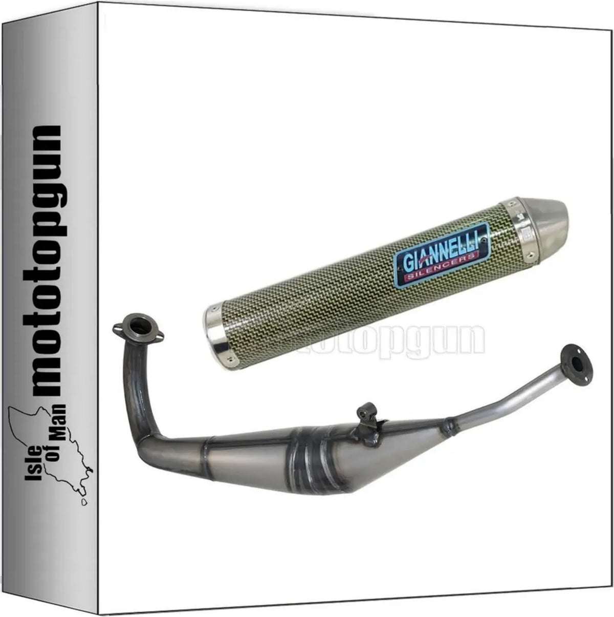 Terminale Giannelli 2T Omologato in Kevlar per Honda NSR 125 R (1992-2001)