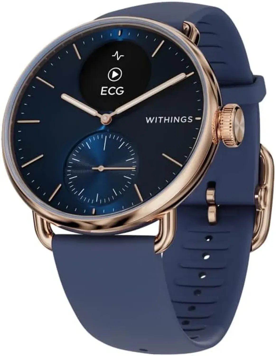 Orologio Intelligente Ibrido Withings ScanWatch 2 con ECG, SpO2 e Monitoraggio Salute