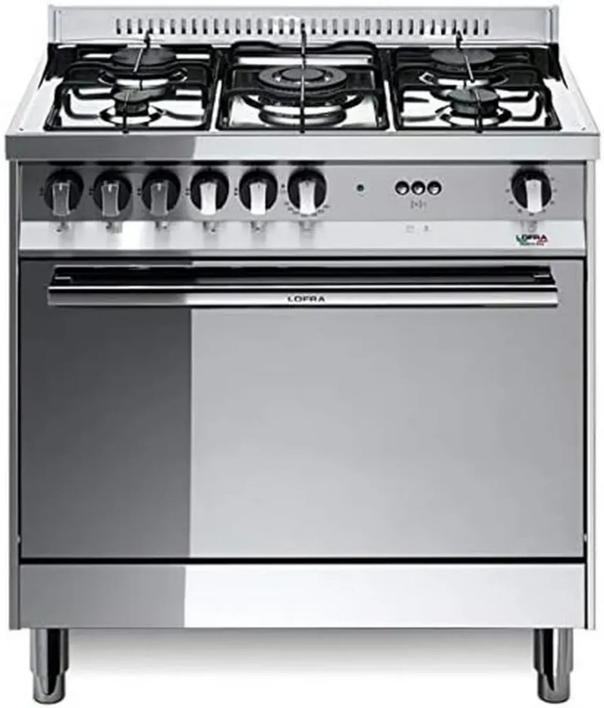 Lofra MG85G/C Fornello a Gas, Acciaio Inox