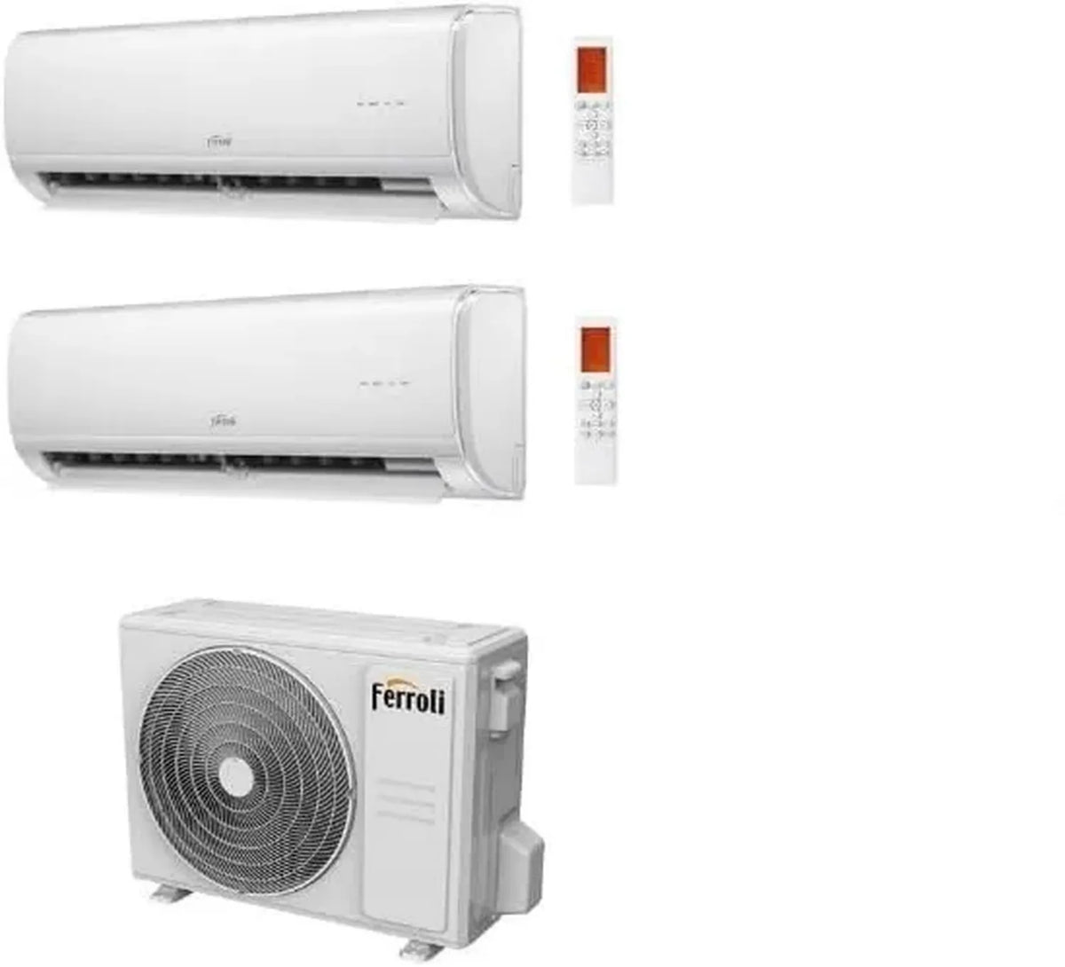 Climatizzatore Dual Split Inverter 9000 BTU Wi-Fi Compatibile con Alexa e Google Home