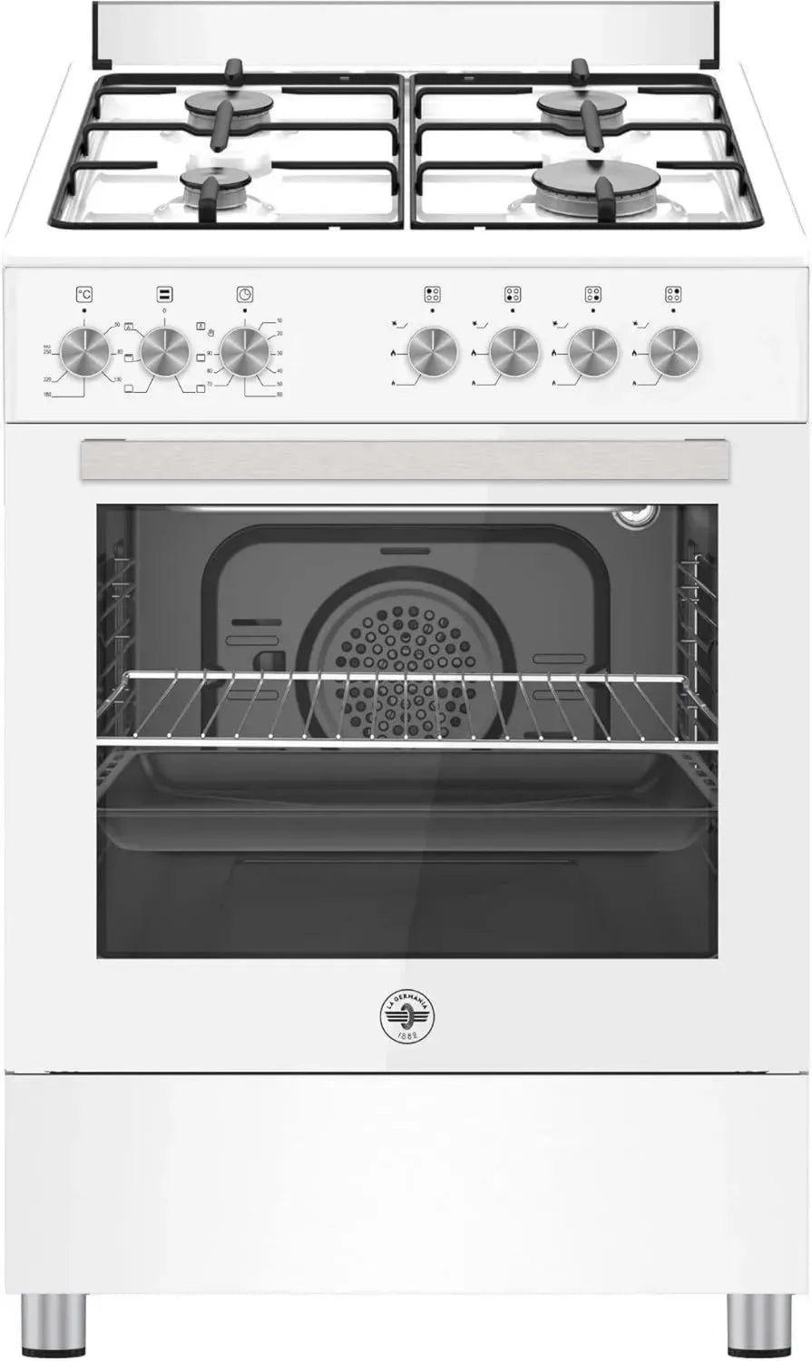 Cucina a Gas ed Elettrica Bianca Bertazzoni La Germania SE664EB/24
