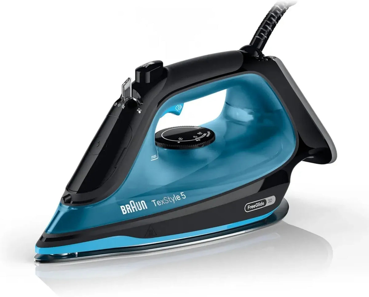 Ferro da Stiro Braun TexStyle 5 SI5256BL con Piastra 3D SuperCeramic e Vapore Potente
