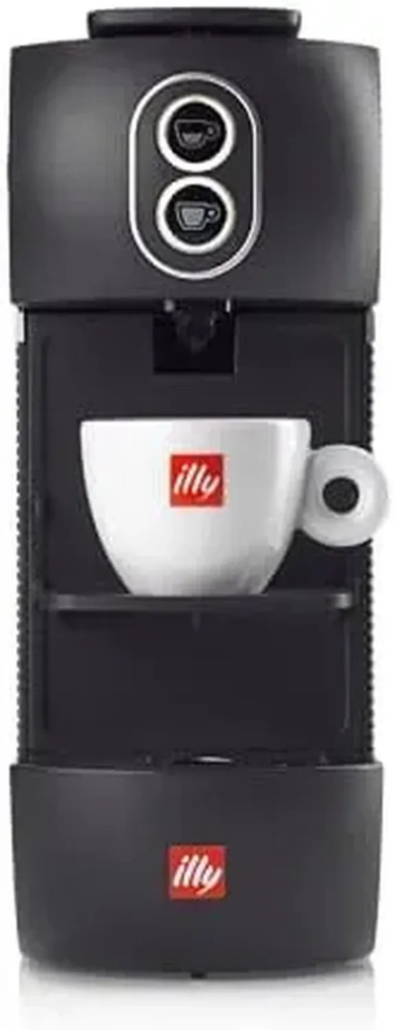 Macchina da Caffè Espresso illy con Cialde ESE 44mm, Nero