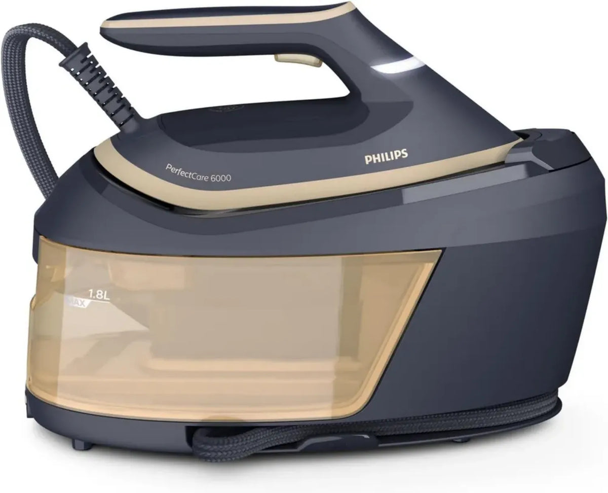 Generatore di Vapore Philips Serie 6000, Tecnologia OptimalTEMP, Serbatoio 1,8L