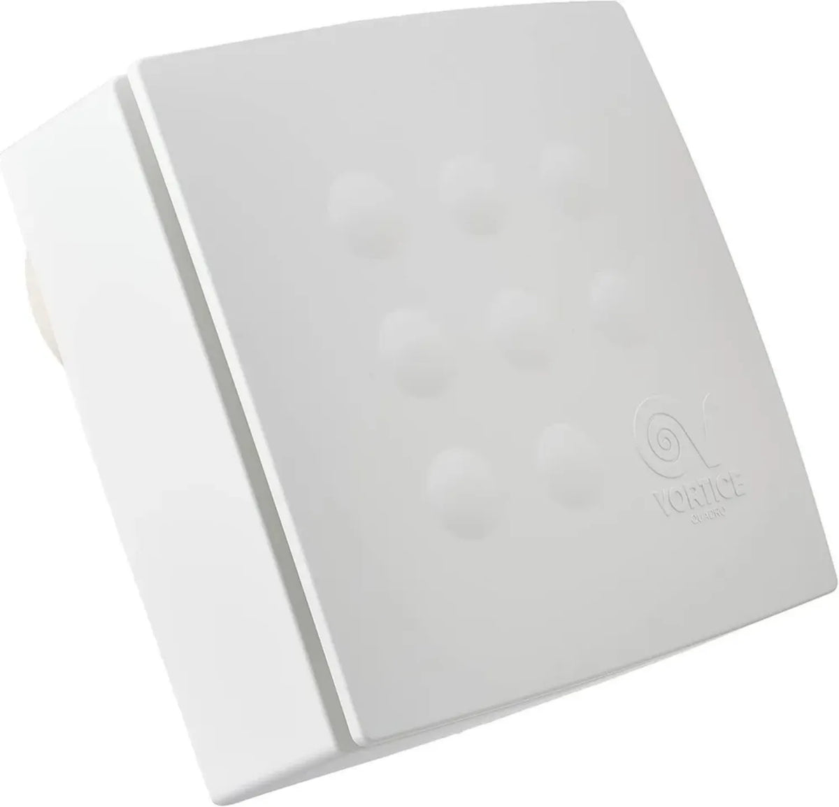 Ventilatore Centrifugo da Condotto Vortice Quadro, Bianco, Modello 1