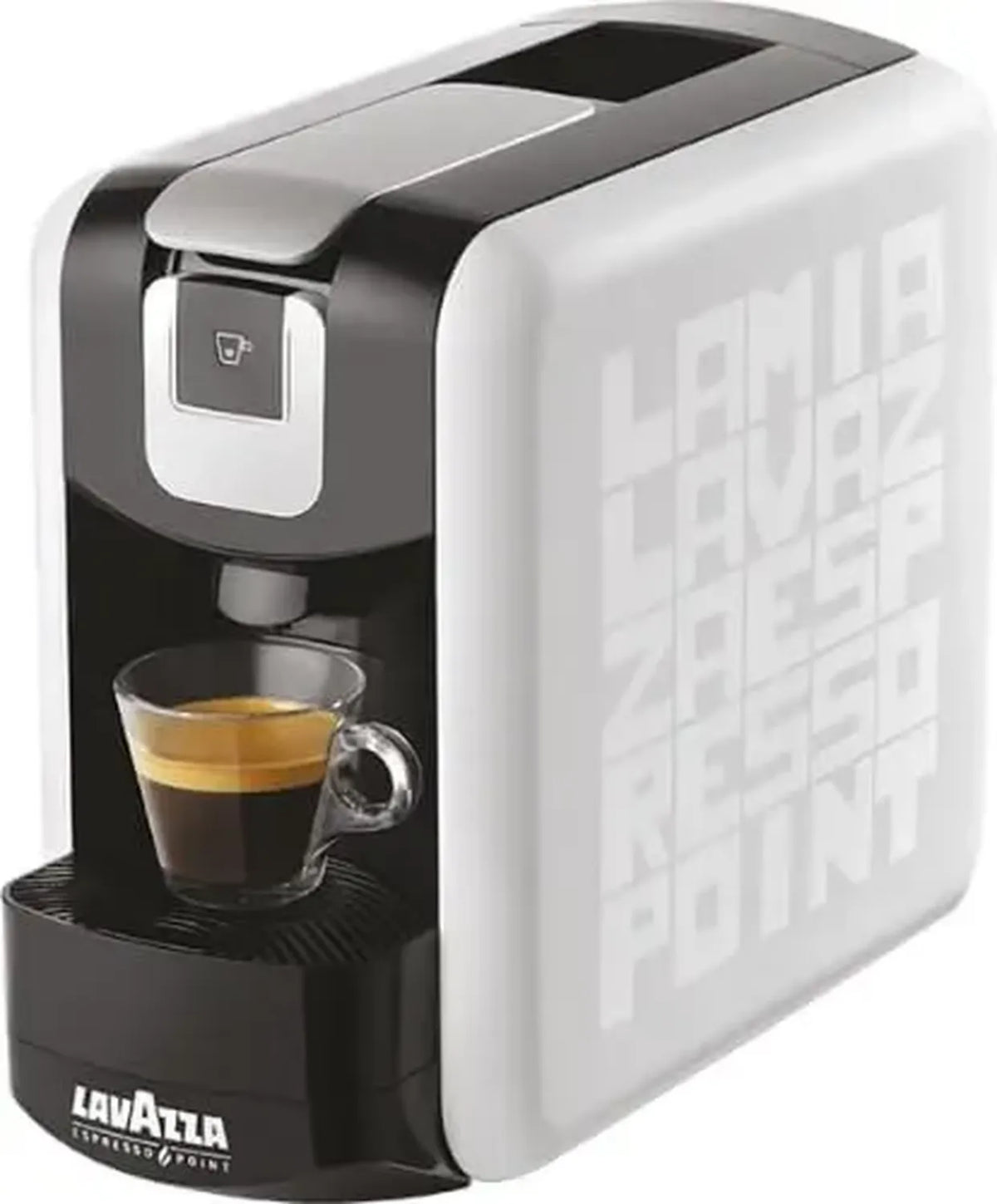Lavazza EP Mini Macchina da Caffè Bianca, Garanzia 2 Anni, Ideale per Casa e Ufficio