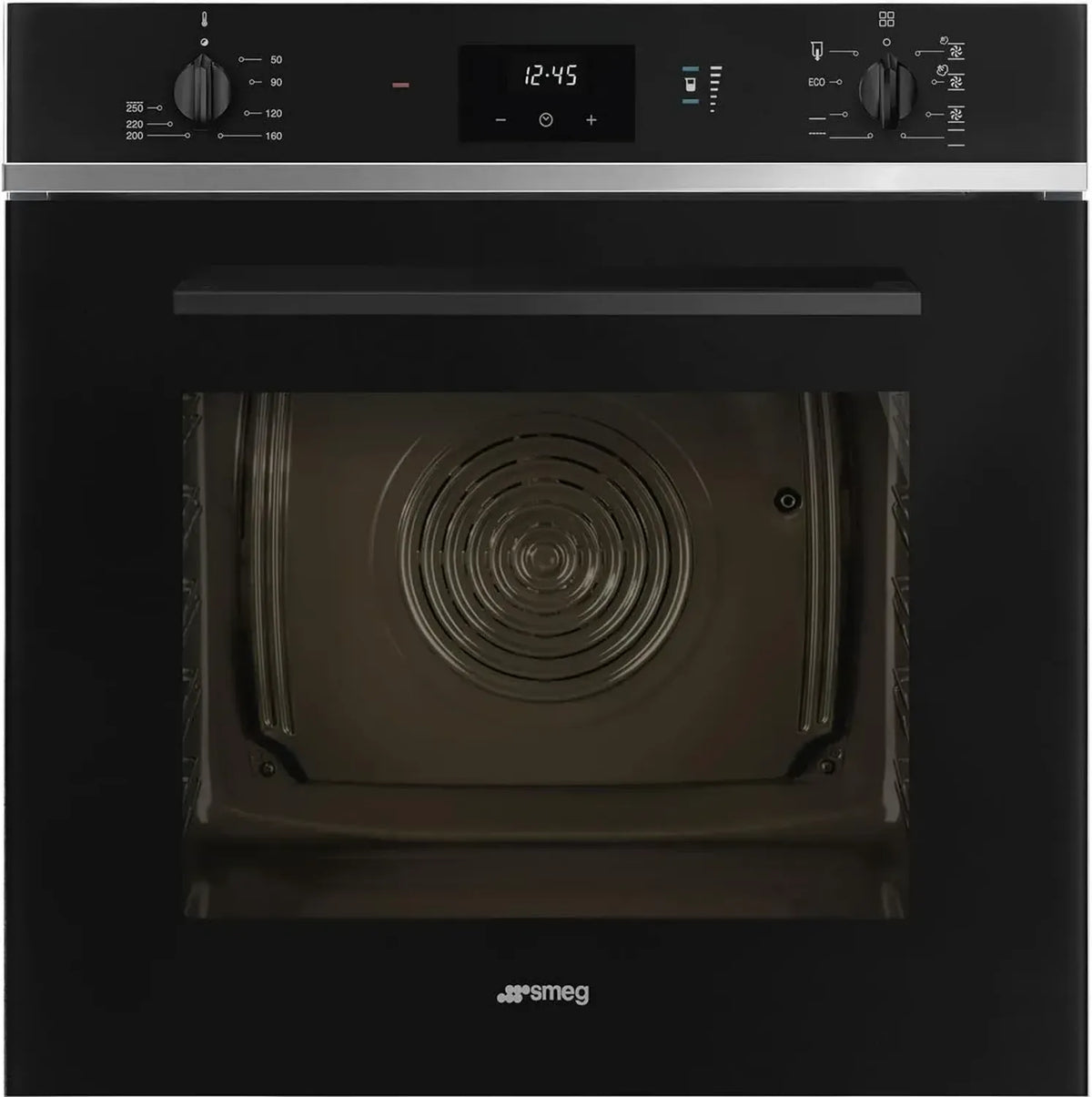 Forno da Incasso Elettrico Ventilato 68L Nero Classe A