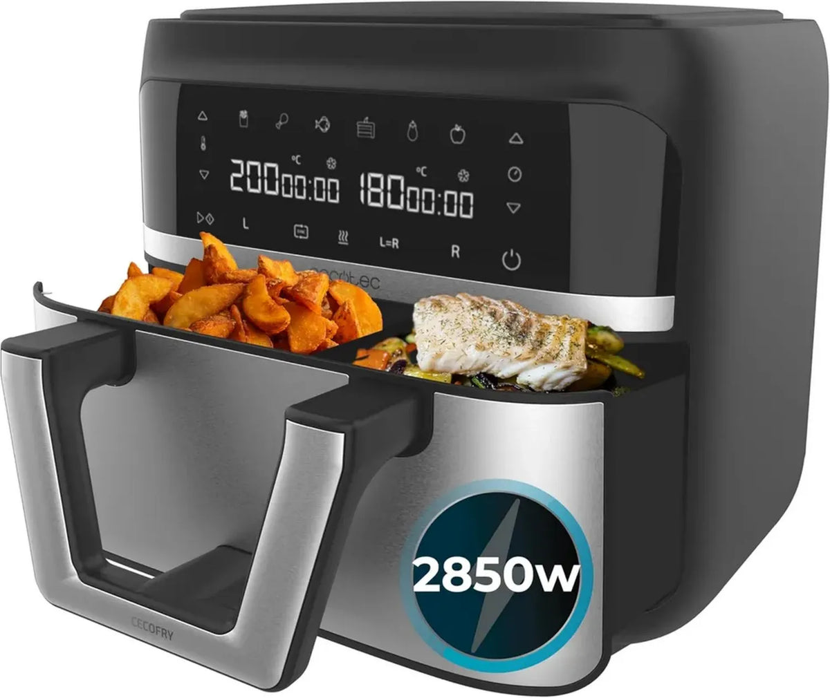 Friggitrice ad Aria Cecotec 9L - Potente e Digitale con Tecnologia PerfectCook