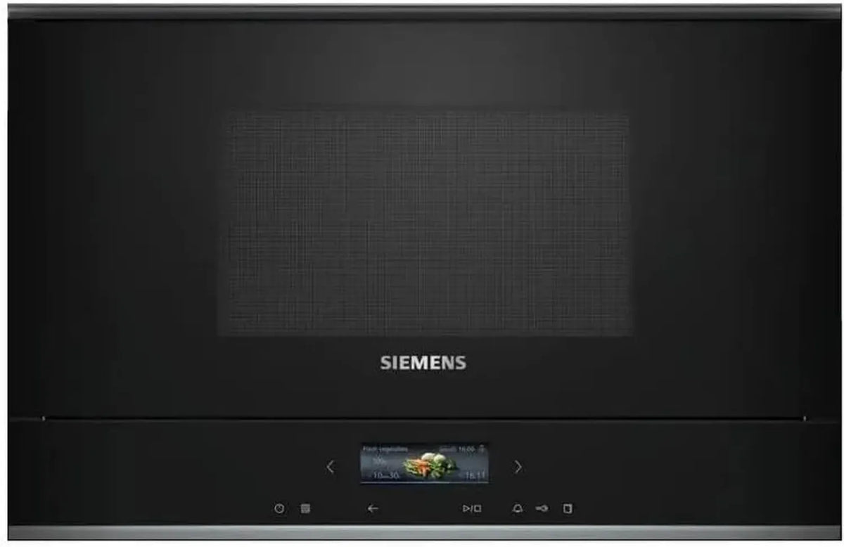 Siemens iQ700 Microonde da Incasso Nero con cookControl10 e Display TFT