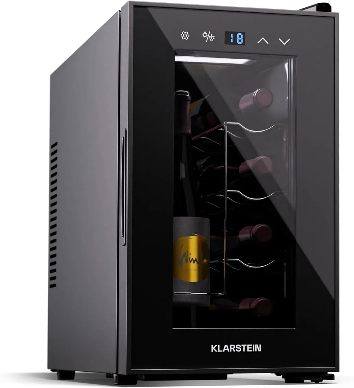 Cantinetta Vino Klarstein Mono Zona 8 Bottiglie con Porta Vetro