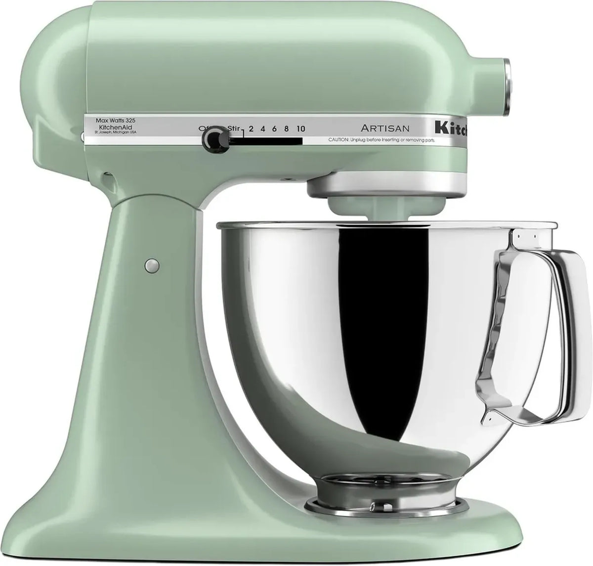 KitchenAid Robot da Cucina Artisan 5L, Design Inclinabile, Colore Cardamomo