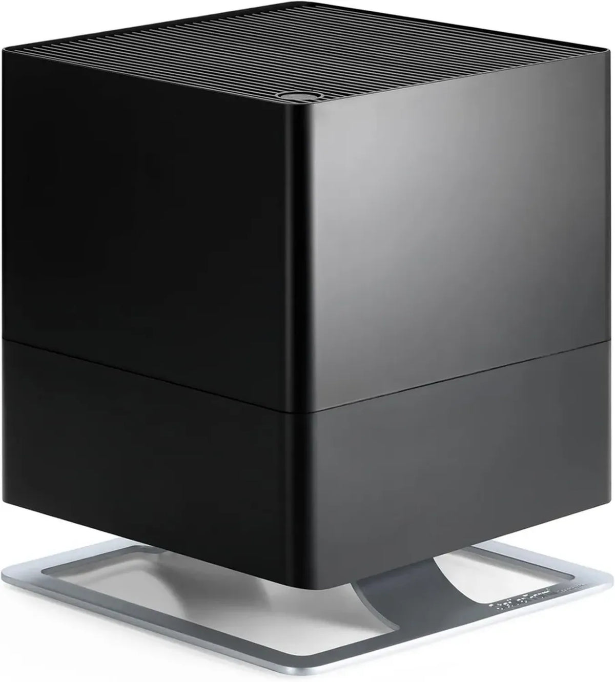 Umidificatore Evaporativo Oskar Nero di Stadler Form, Silenzioso e Potente, 18 W