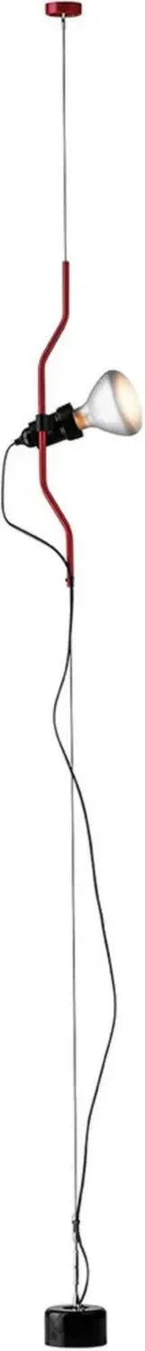 Lampada a Sospensione FLOS Parentesi di Design, 150W, Rossa